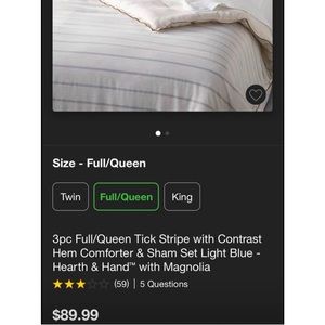 Comforter Hearth & Hand By Magnolia